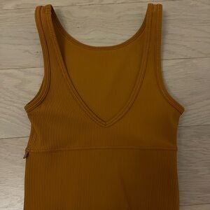 Lululemon Burnt Orange Tank Top